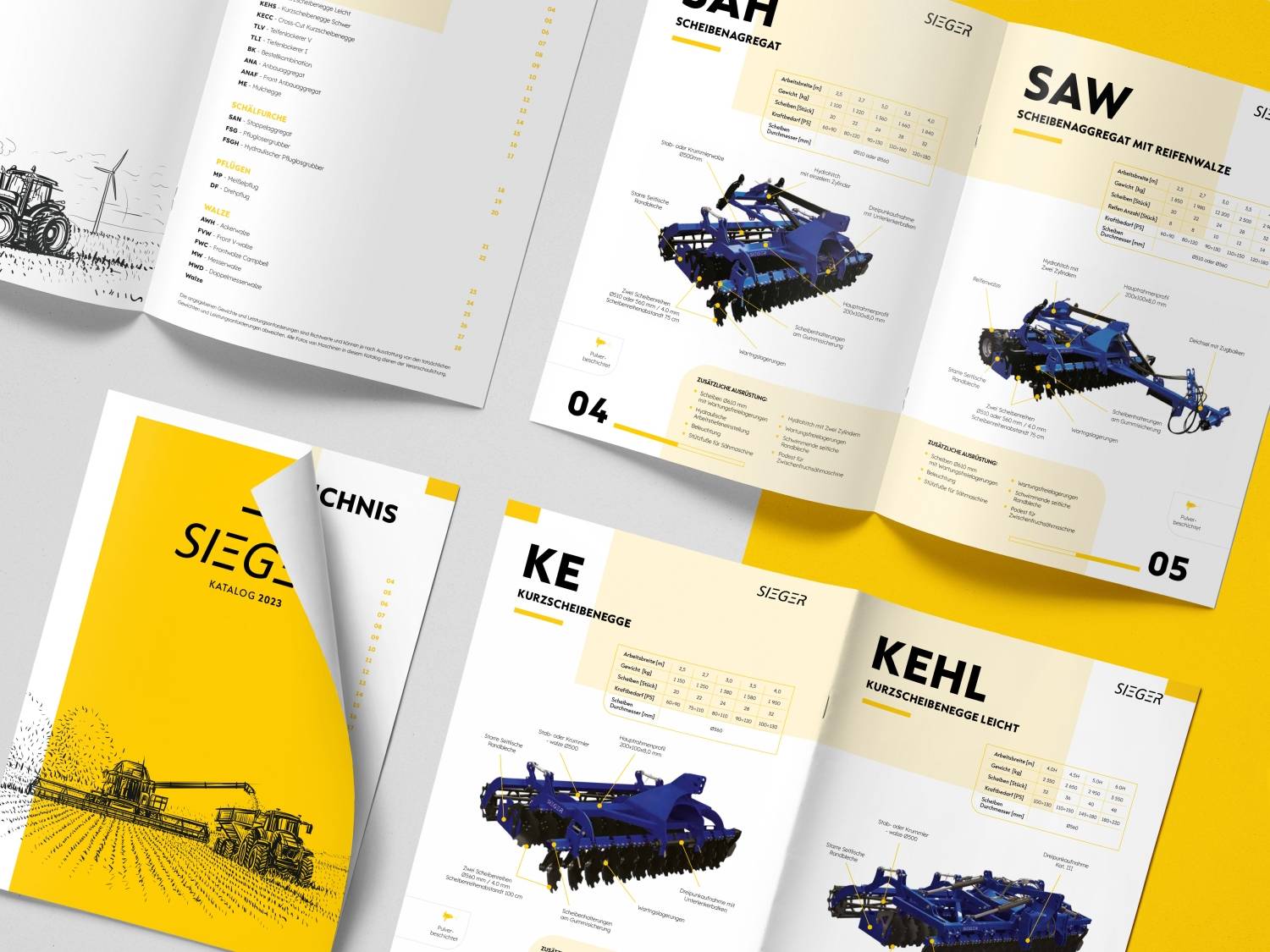 Sieger - Katalog