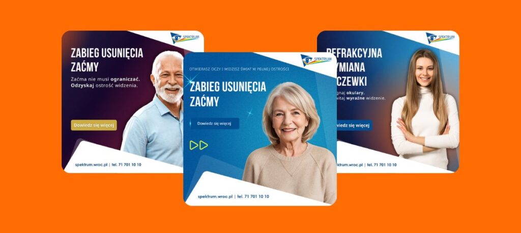 Kreacje graficzne reklam medycznych