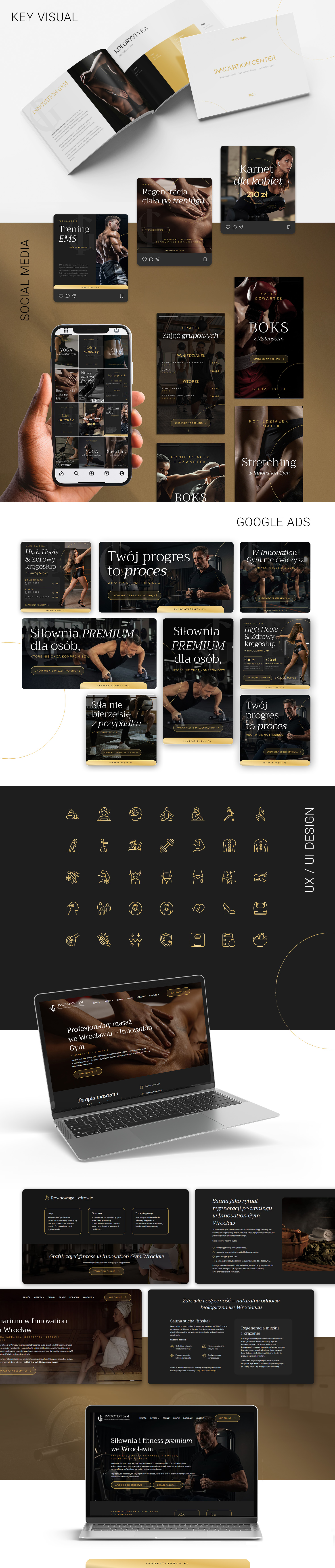 Innovation Gym - projekty graficzne