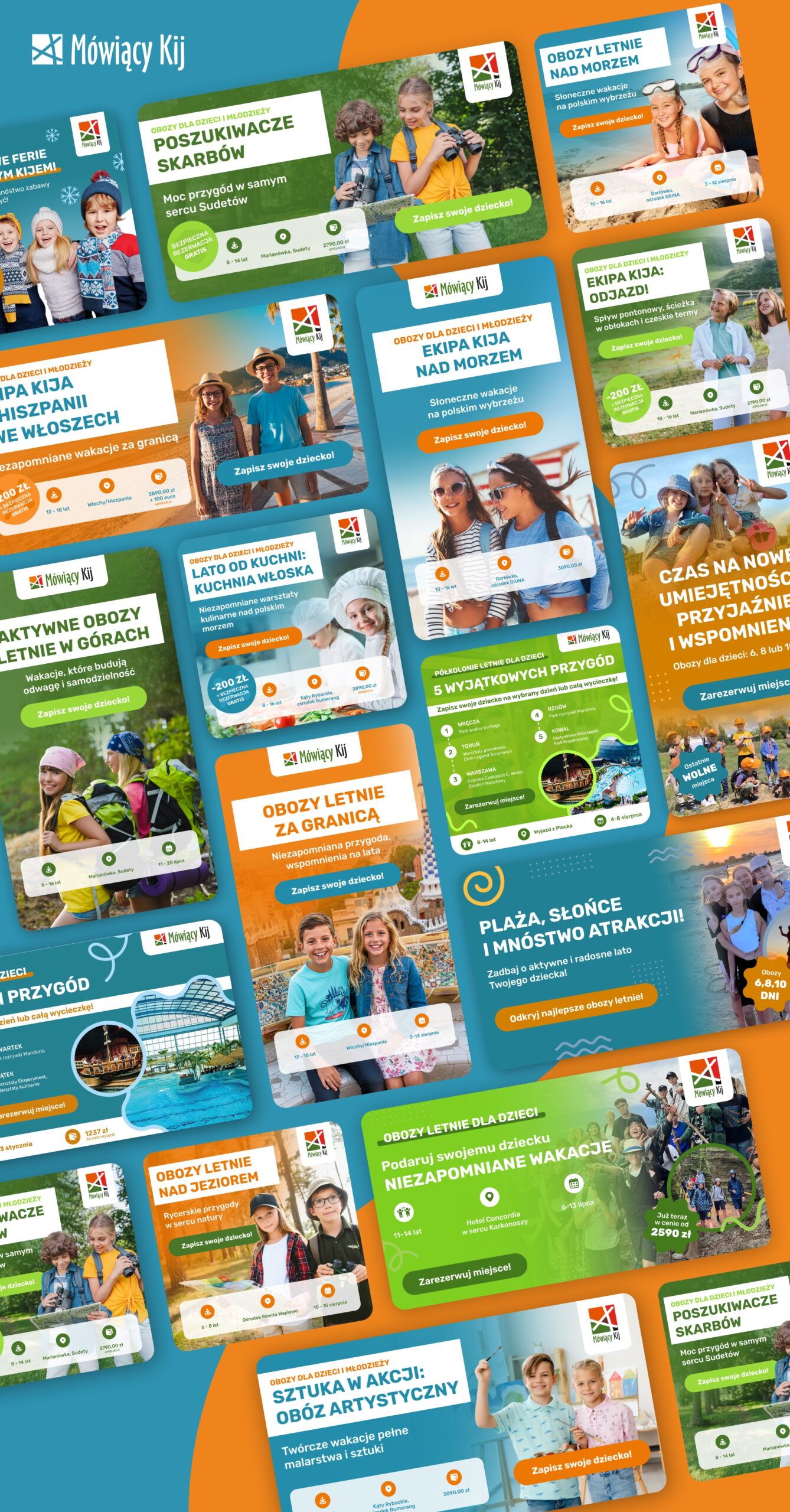 Mówiący Kij - Projekty graficzne kampanii Meta Ads
